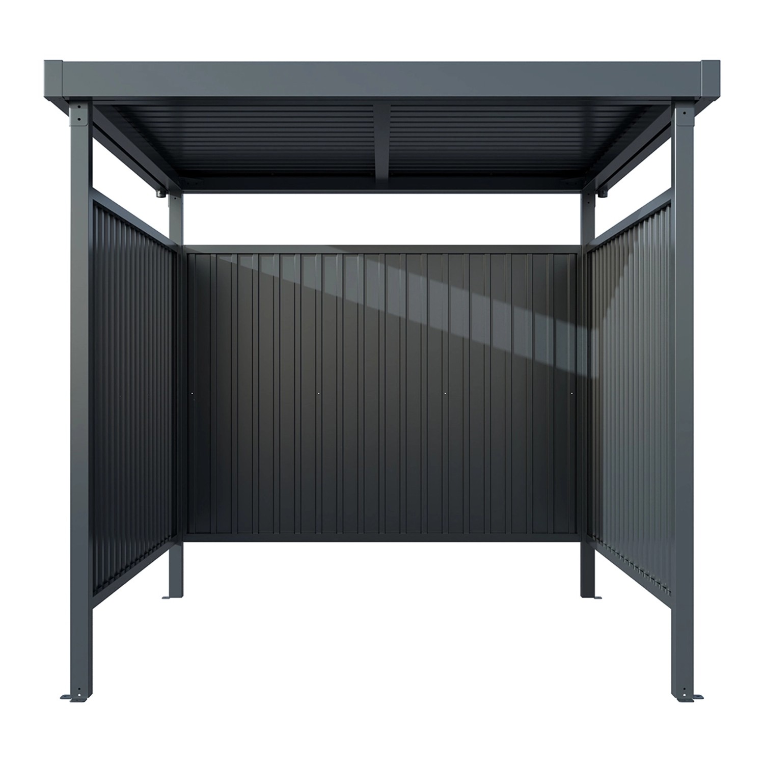 Floraworld Multifunktionsunterstand Smoke Vorderseite Offen 204 x 214 x 214 günstig online kaufen