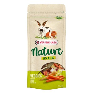 Nature Snack Veggies 85g: Gemüse-Snack für Nager wie Kaninchen und Meerschweinchen.