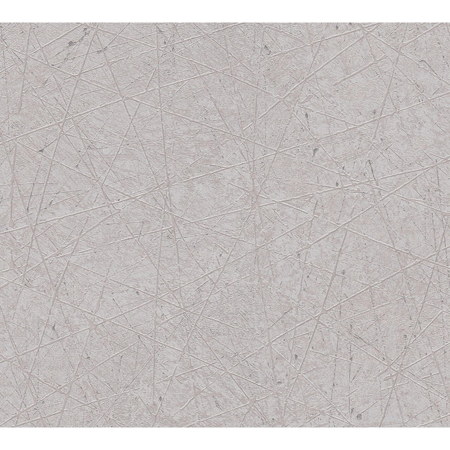AS-Creation Vliestapete Struktur Metallic Strukturiert Grau Silber
