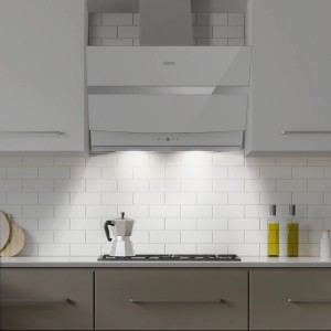 CIARRA Dunstabzugshaube 60cm, A+++, Kopffrei, mit WIFI-APP und Touch Control.
