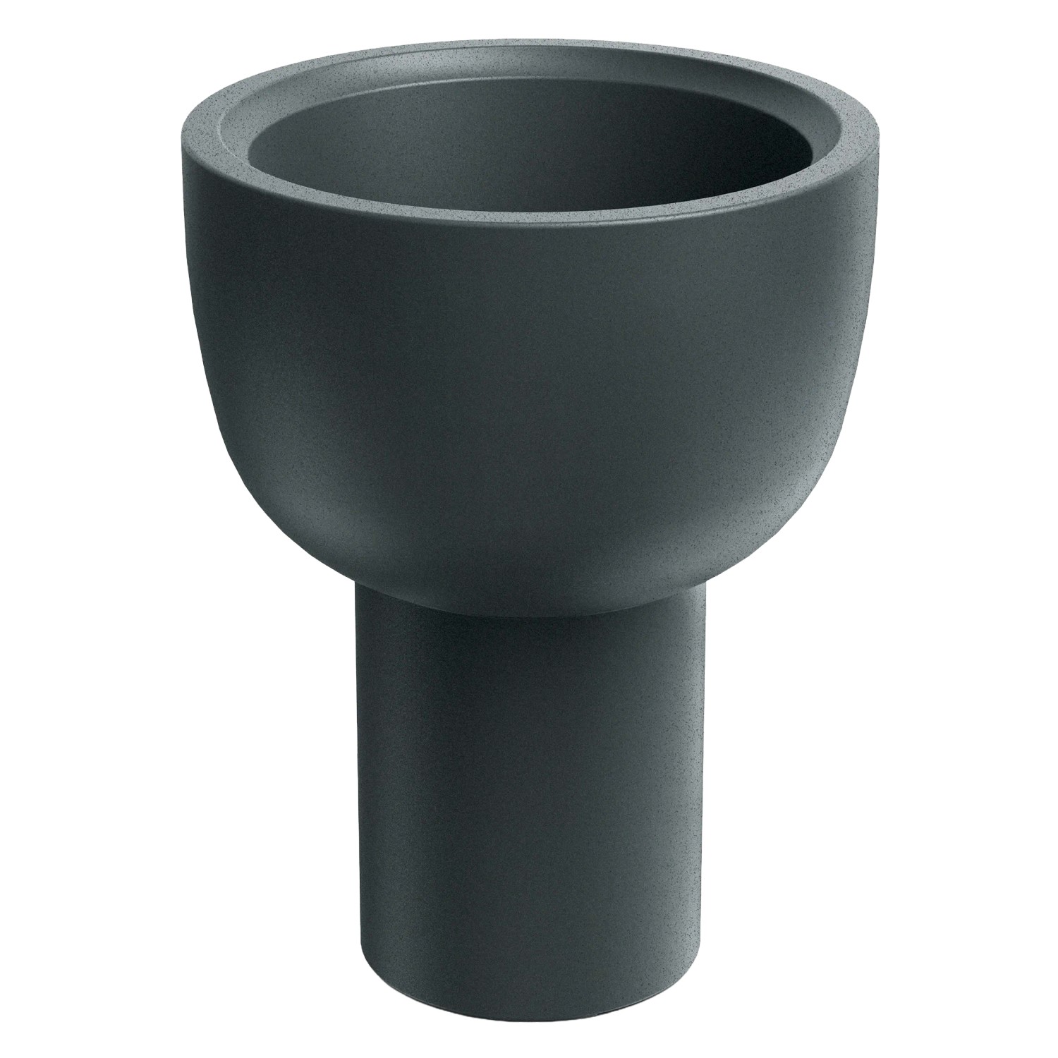 Prosperplast Blumentopf Molta Vessel Ø 40 cm x 50 cm Graphit
