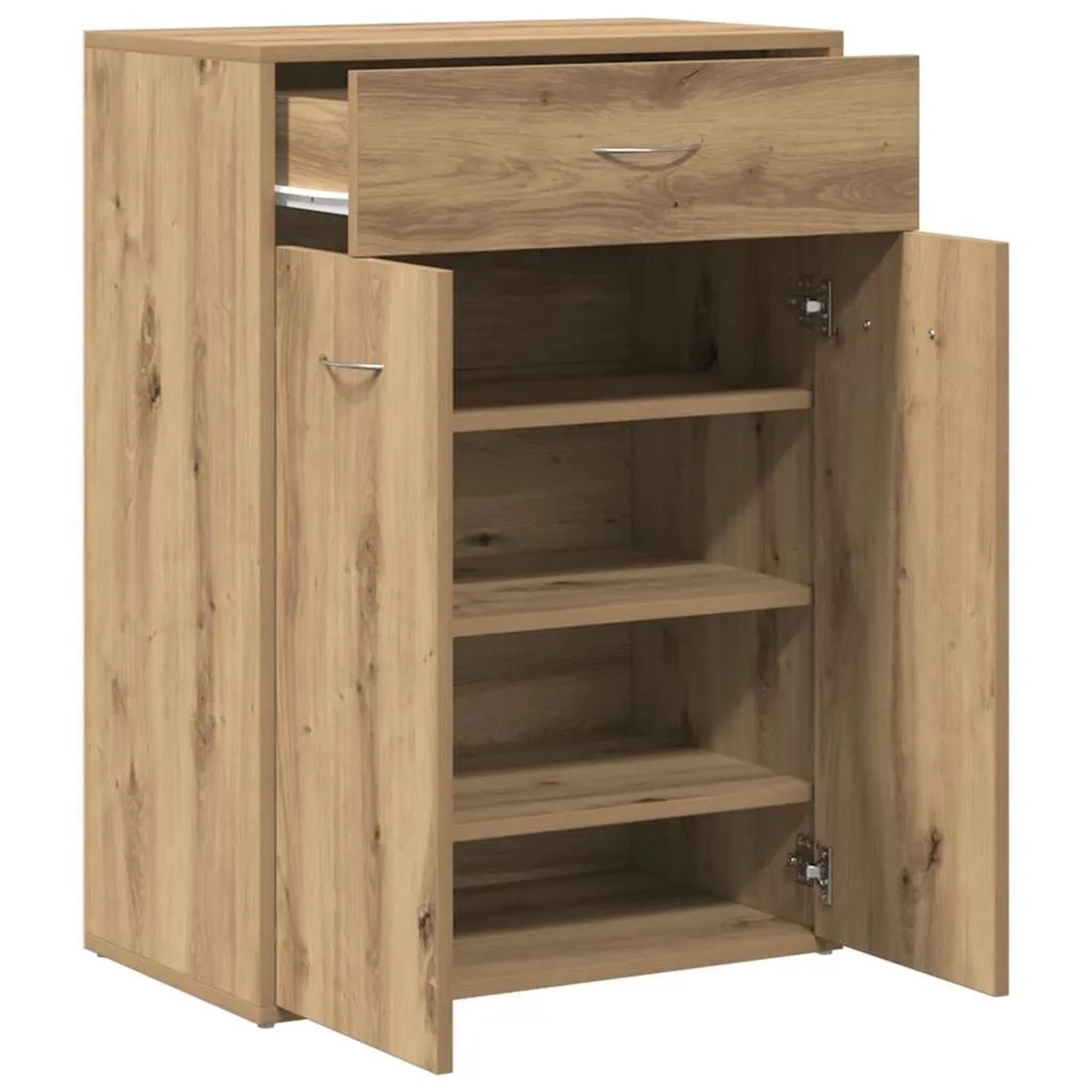 vidaXL Schuhschrank Artisan-Eiche 60x35x84 cm Holzwerkstoff 855953_4