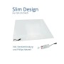 ENOVALITE LED Panel 60x60 cm mit Philips Driver für Rasterdeckenleuchte, neutralweiß.