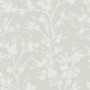 Marburg Vliestapete Ivy Floral in Grau-Beige: Dekorative Tapete mit Blütenmuster für Wohnräume.