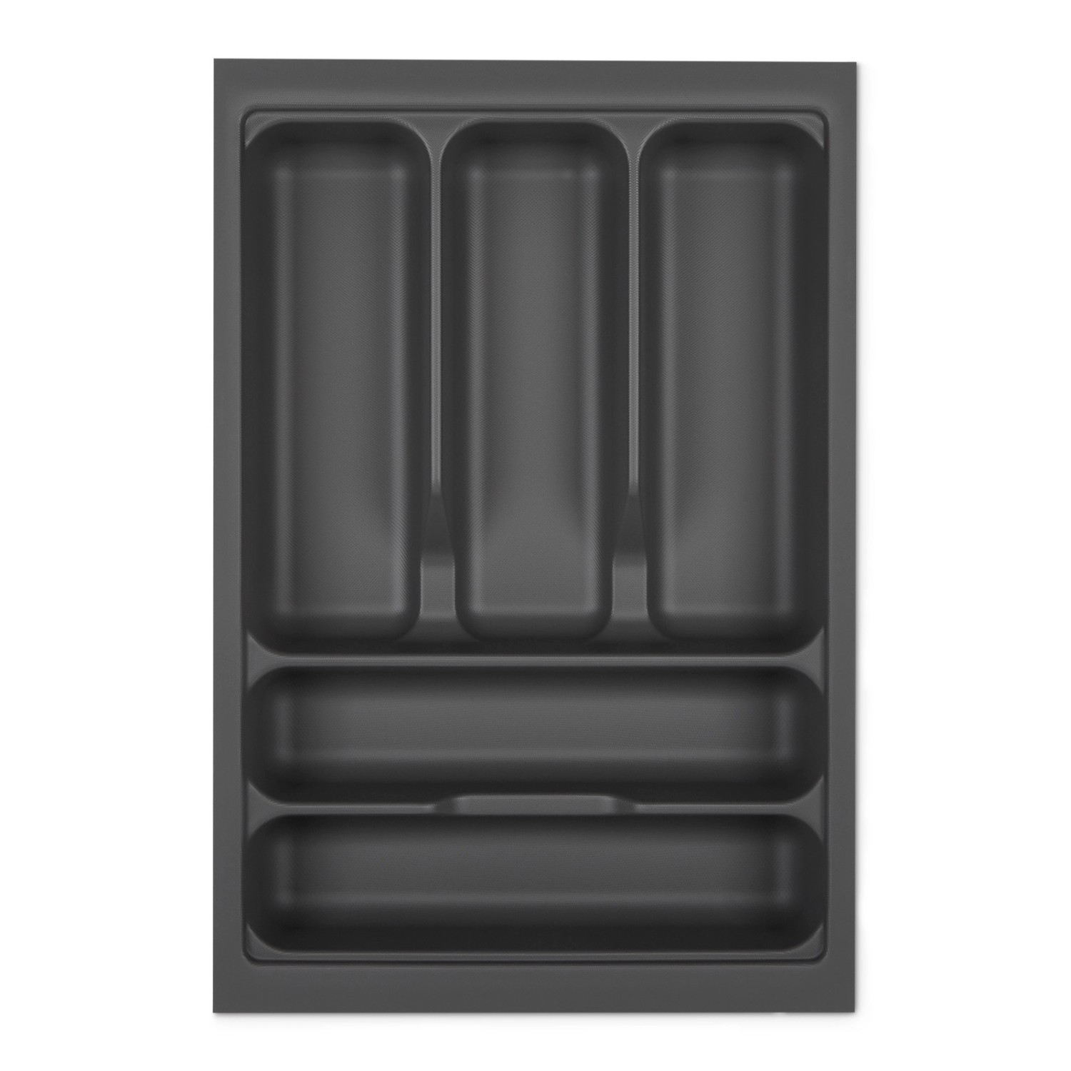 SOTECH Orga-Box I Besteckeinsatz Höhe 55 mm Oriongrau 400 mm Antirutschbeschichtung Für Blum Tandembox und ModernBox