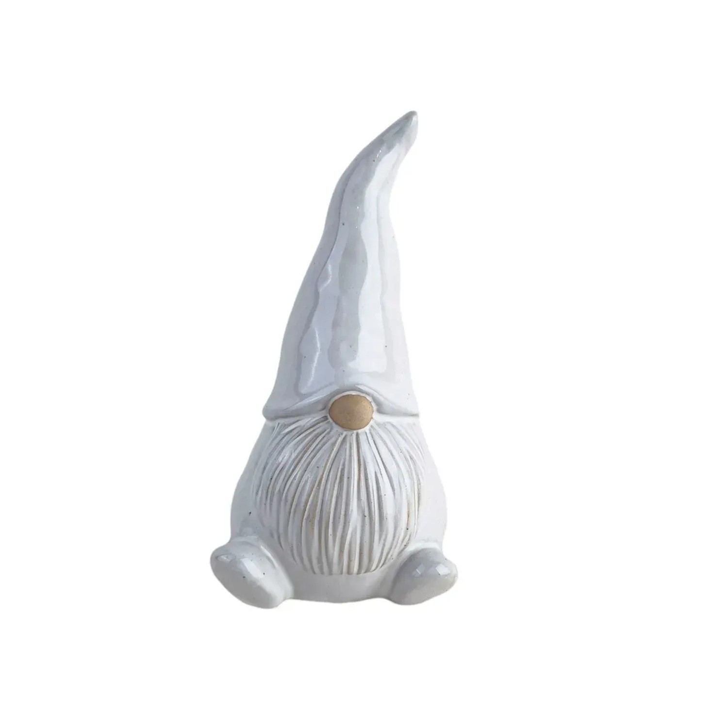 Boltze Deko-Figur Otmar 17,5 cm x 8 cm x 9 cm Weiß