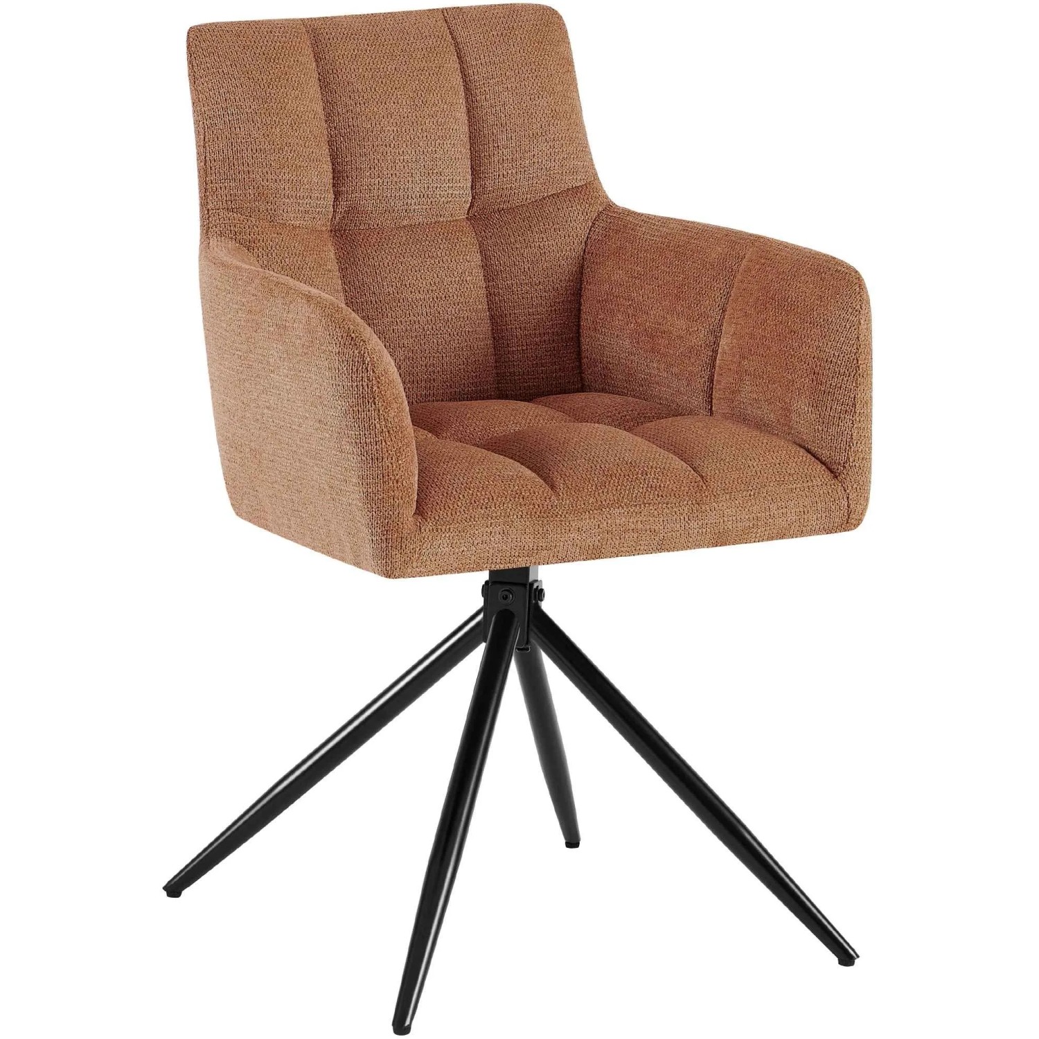 CLP Esszimmerstuhl Jonah Stoff Orange