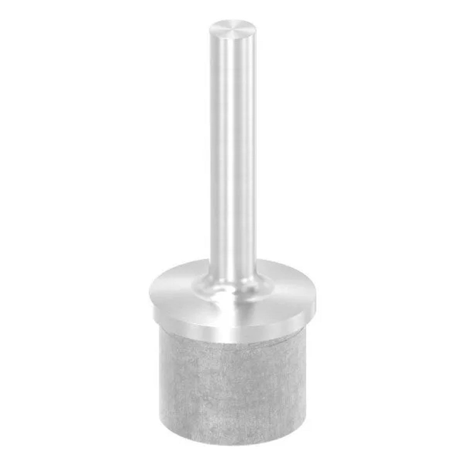 FeNau Rohrabschlussstopfen V2A Für Rohr Ø 42,4x2,5 mm Stift Ø 12 mm Zum Anschweißen