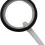 Gardinia Gardinenring Kreta, schwarz, mit Gleiteinlage und Faltenlegehaken.