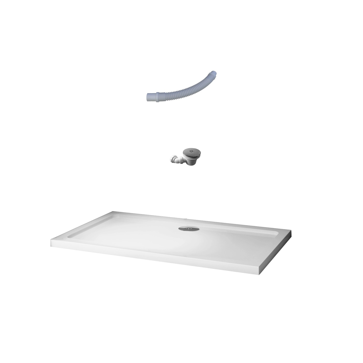 Duschparadies Duschwanne Duschtasse 100x90x3cm für Duschkabine Duschwand Ku günstig online kaufen