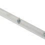 Verschlussschiene für Wurzelblocker aus Aluminium, zur sicheren Verbindung von Folien & Vliesen.