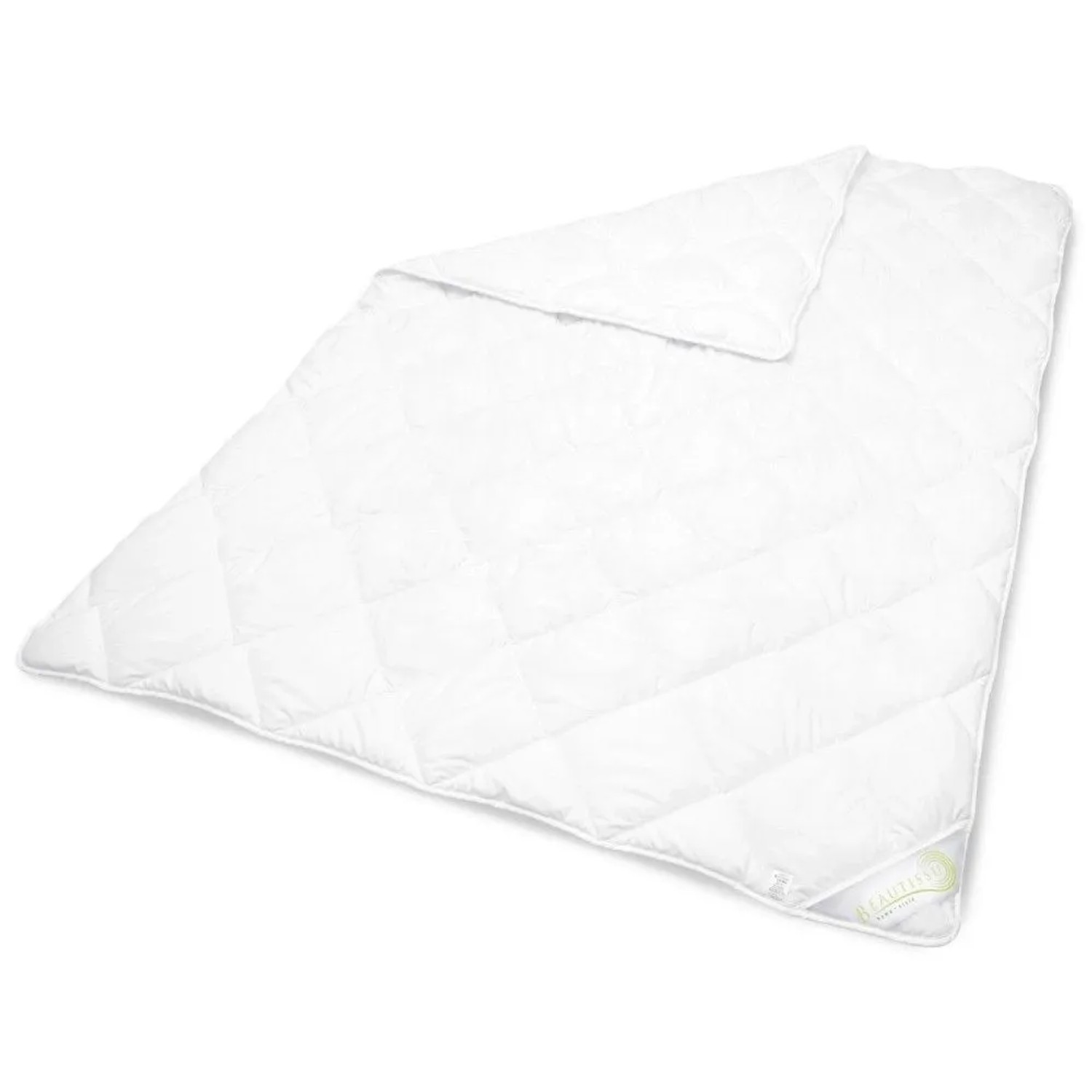 Beautissu Bettdecke & Kissen Set Sommerdecke 155x220 + Kissen 80x80