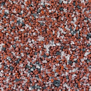 Terralith Buntsteinputz Mosaikputz 2mm 14 kg BSP137 Weiss Rot Grau