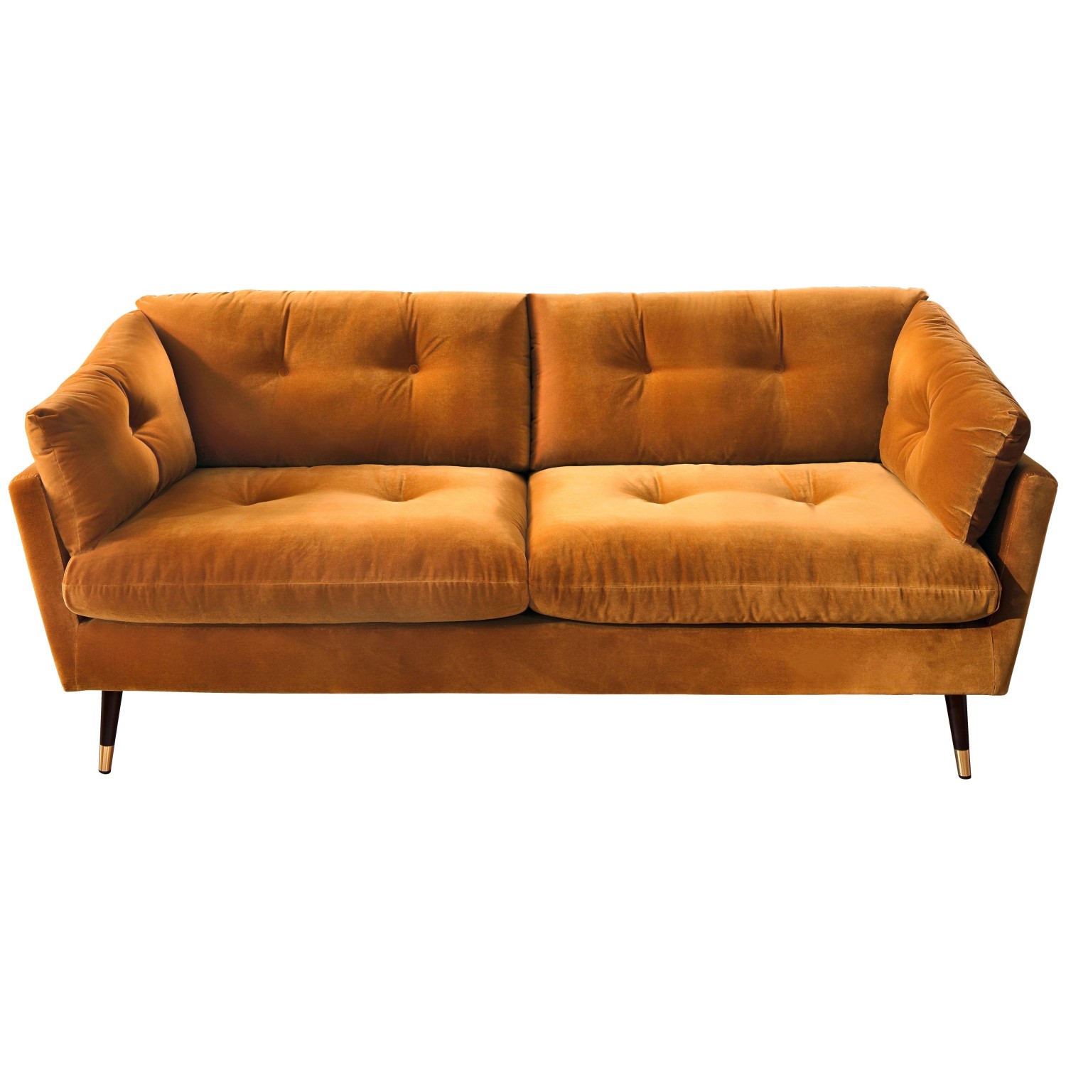 Mömax 2-Sitzer-Sofa Japan in Gelb