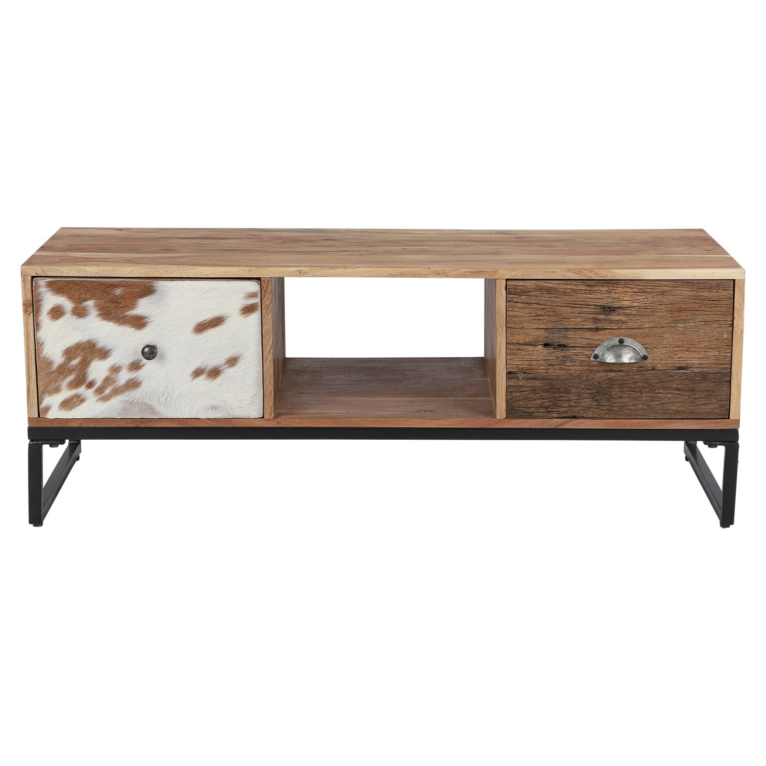 Womo-Design TV Lowboard Taipei 2 Schubladen 110x50 cm Handgefertigt Massivholz