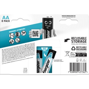 Energizer Max Plus AA Mignon Alkaline Batterien, 8er-Pack