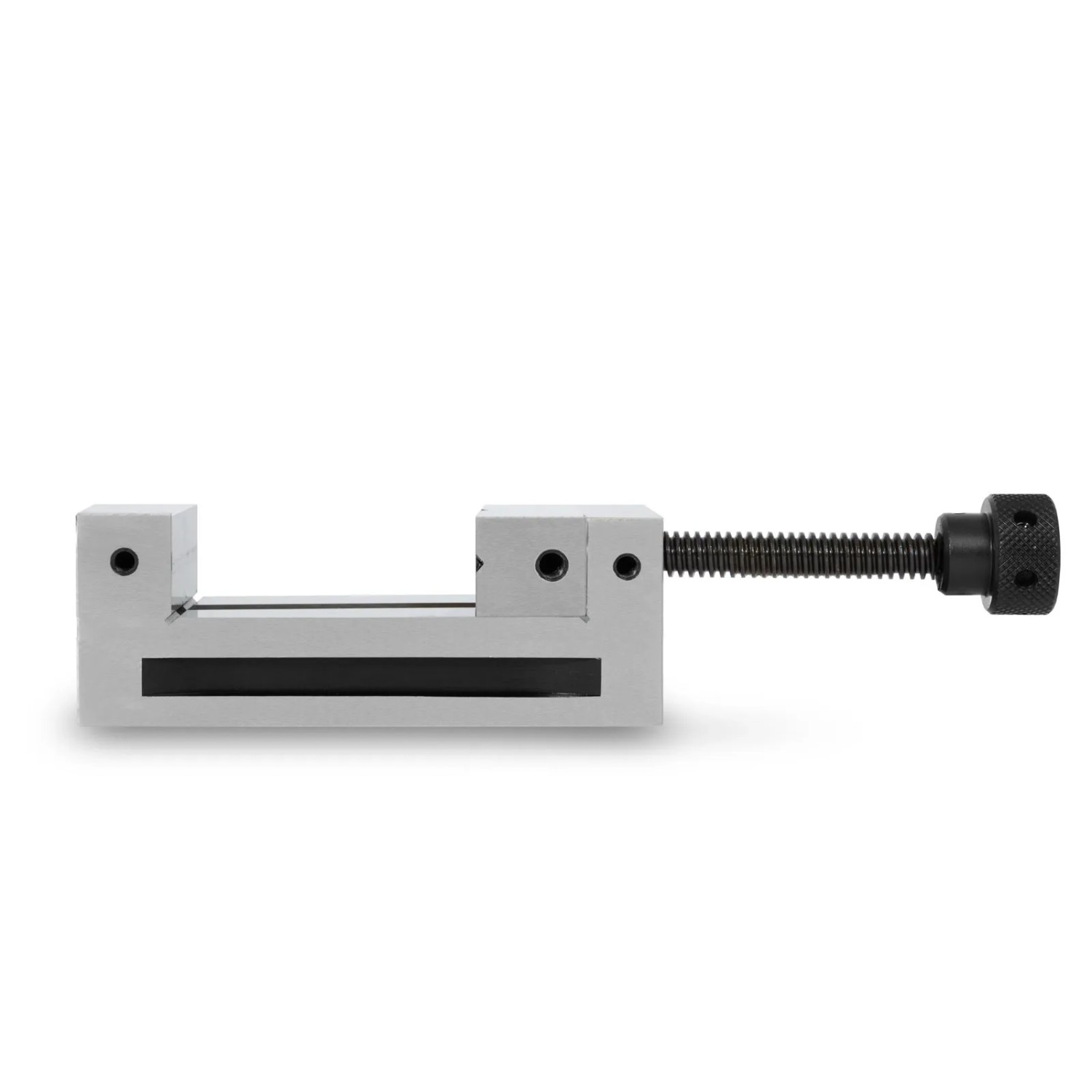 EBERTH Präzisionsschraubstock, 100mm Backenbreite, für präzise Werkstückspannung.