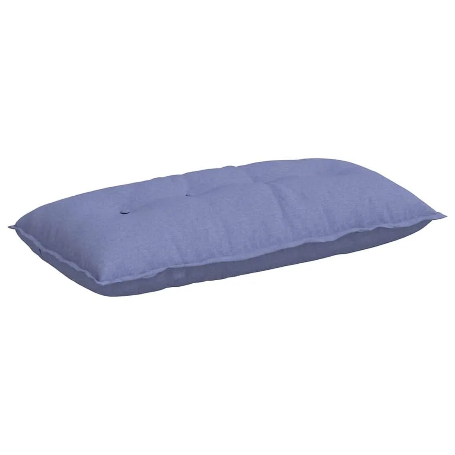 vidaXL Rückenkissen Jeans Blau 100 x 19 x 50 cm Stoff 42014758