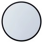 Smarte LED-Deckenleuchte Vadin, rund, schwarz-weiße Optik, für Innenräume.