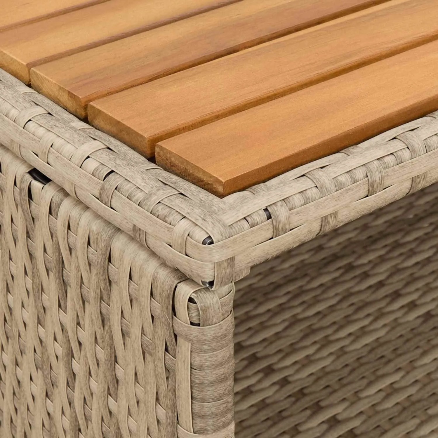 vidaXL Schrank mit Tür Beige 70 x 50 x 87 cm Polyester und Roly Ratten 42026914_9