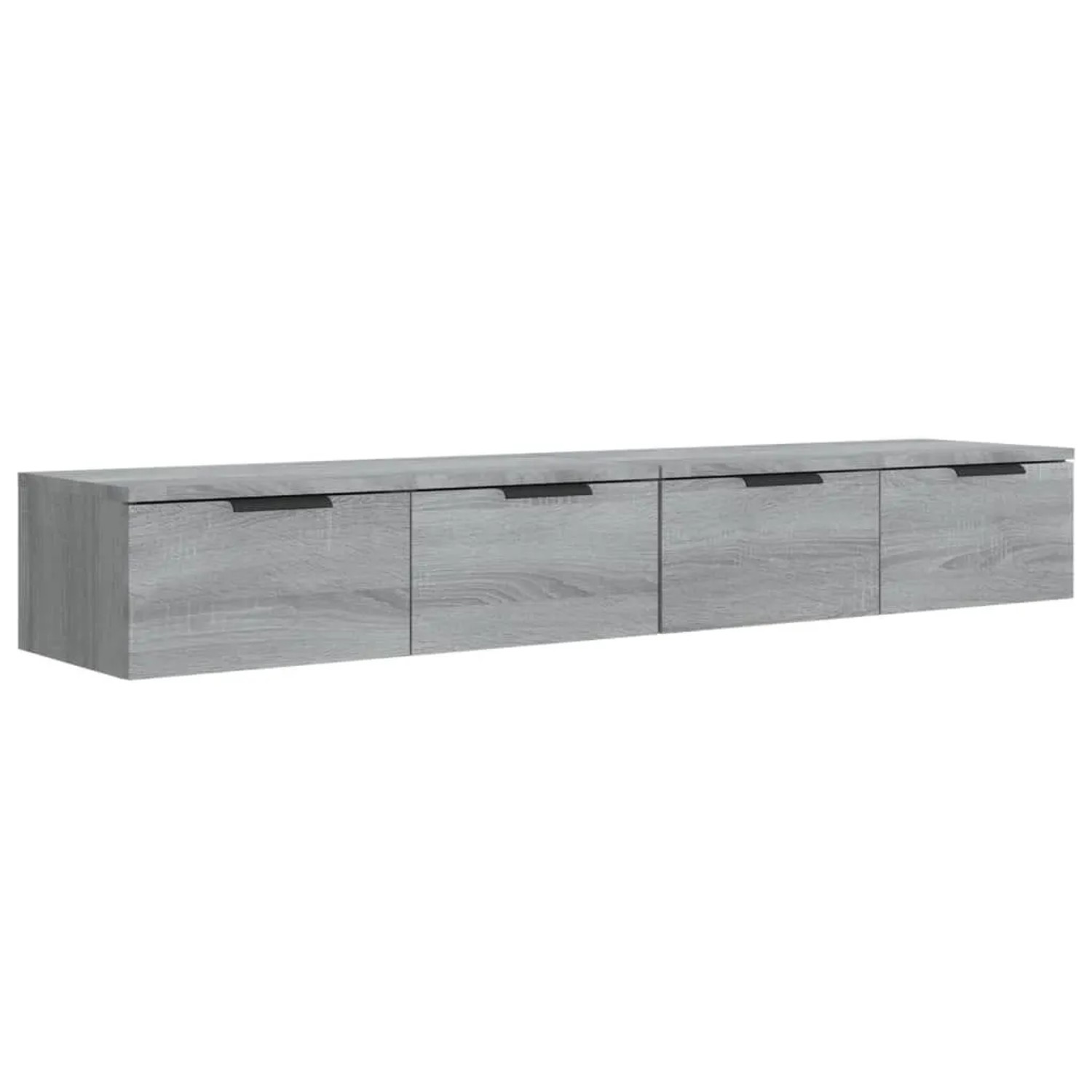 vidaXL Wandschränke 2 Stk Grau Sonoma 68x30x20 cm Holzwerkstoff 3115898