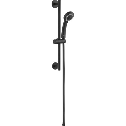 baliv Duschbrause-Set DBS-50.150 Schwarz Matt