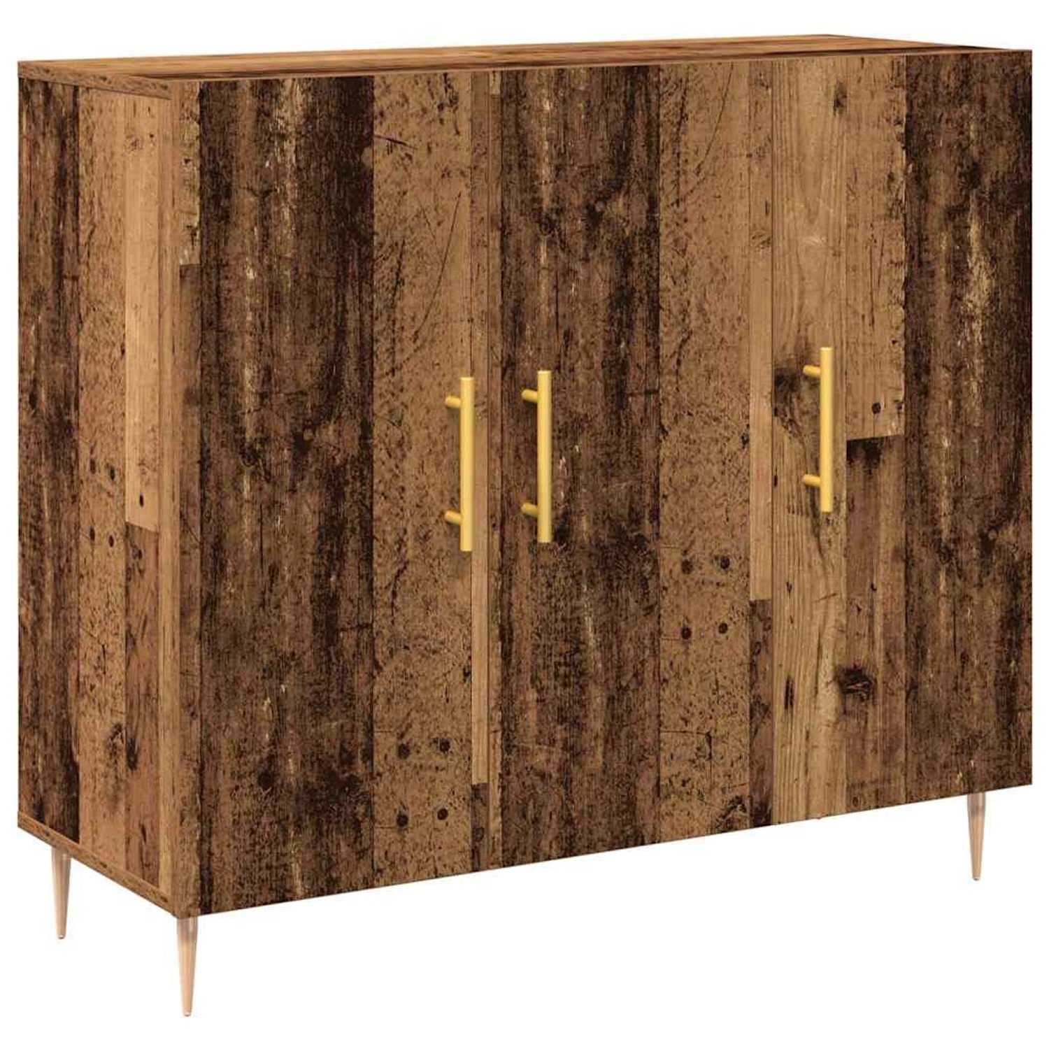 vidaXL Sideboard Altholz 90 x 34 x 80 cm Holzwerkstoff 869076 günstig online kaufen