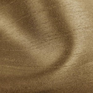Detailaufnahme des Arsvita Flächenvorhangs Alessia in Taupe Dunkel, Textilstruktur sichtbar.