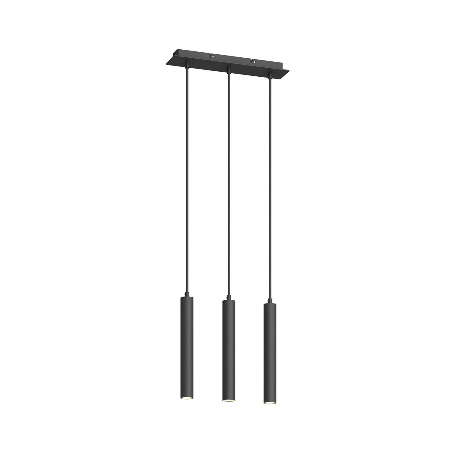 Arcchio LED Franka 9967053 Modern in Schwarz aus Aluminium 3-flammig Wohnzi günstig online kaufen