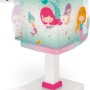 Dalber Tischlampe mit Meerjungfrauen-Motiv, LED Nachtlicht für Kinder.