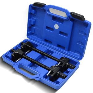 CCLIFE Federspanner KFZ 320mm, 2tlg Profi Auto Feder Spanner Werkzeug für Stoßdämpfer