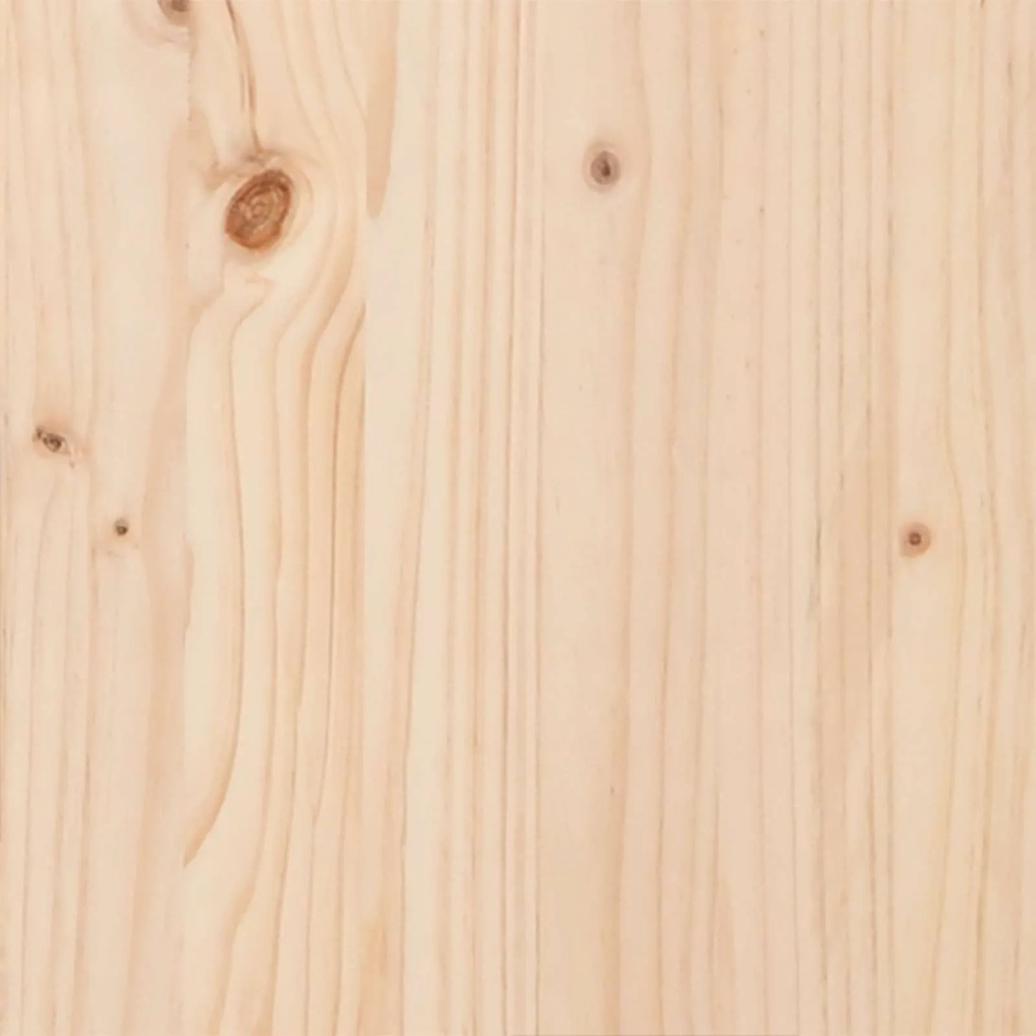 Helle Kiefernholz-Oberfläche mit natürlicher Maserung und Ästen. Ideal für den vidaXL Esstisch Natur.