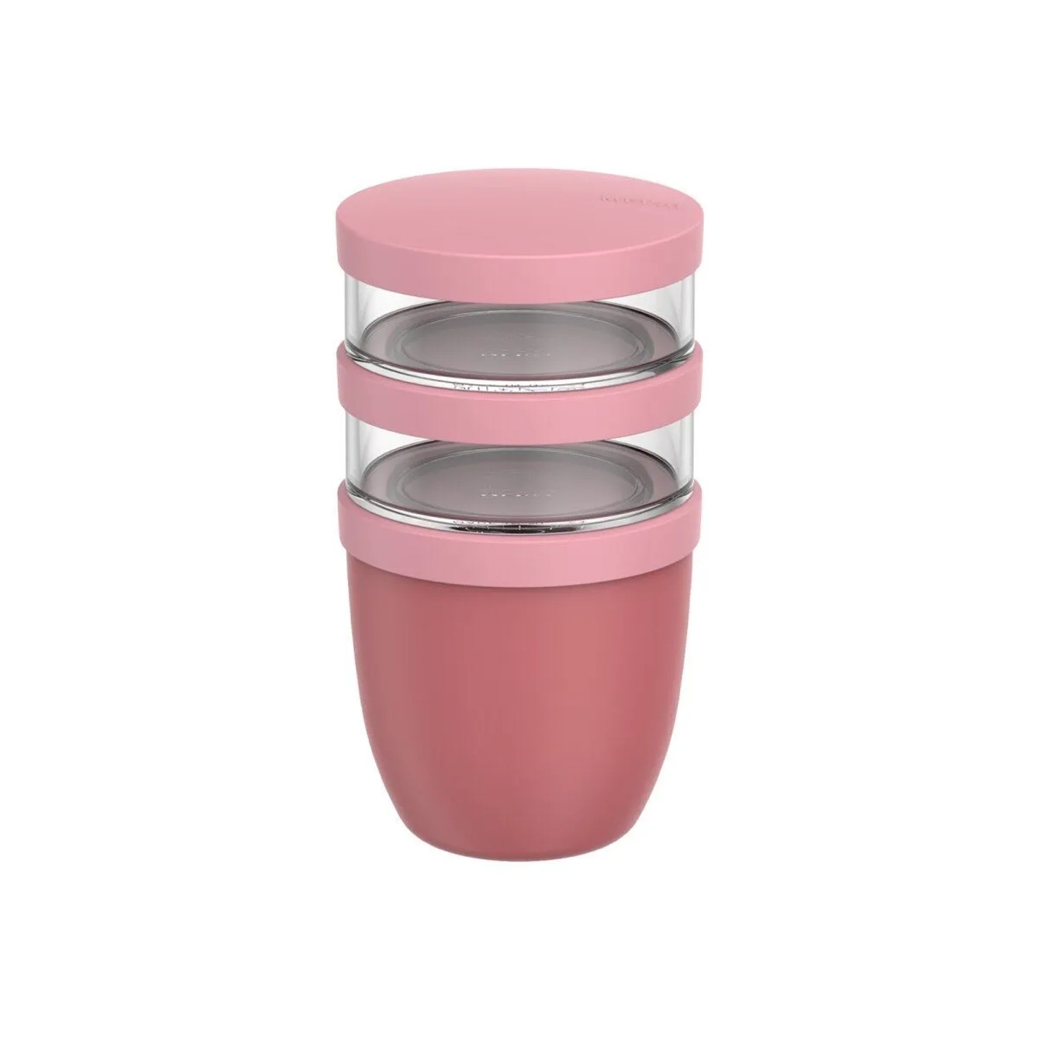 Mepal Ellipse Lunchpot 500 ml & 2x 200 ml Vivid Mauve