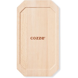 Cozze Untersetzer aus Buchenholz für Gusseisenpfanne, 36x20 cm.