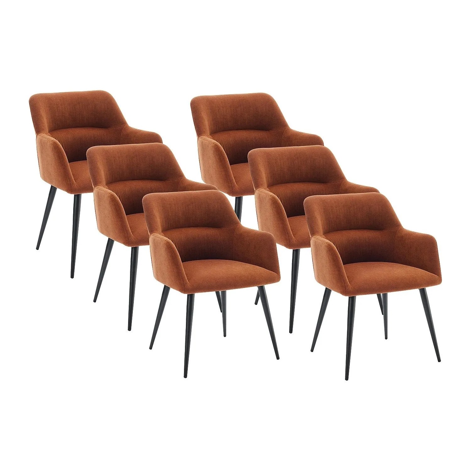 Vente-unique Stuhl Heka Terracotta 59.5 cm