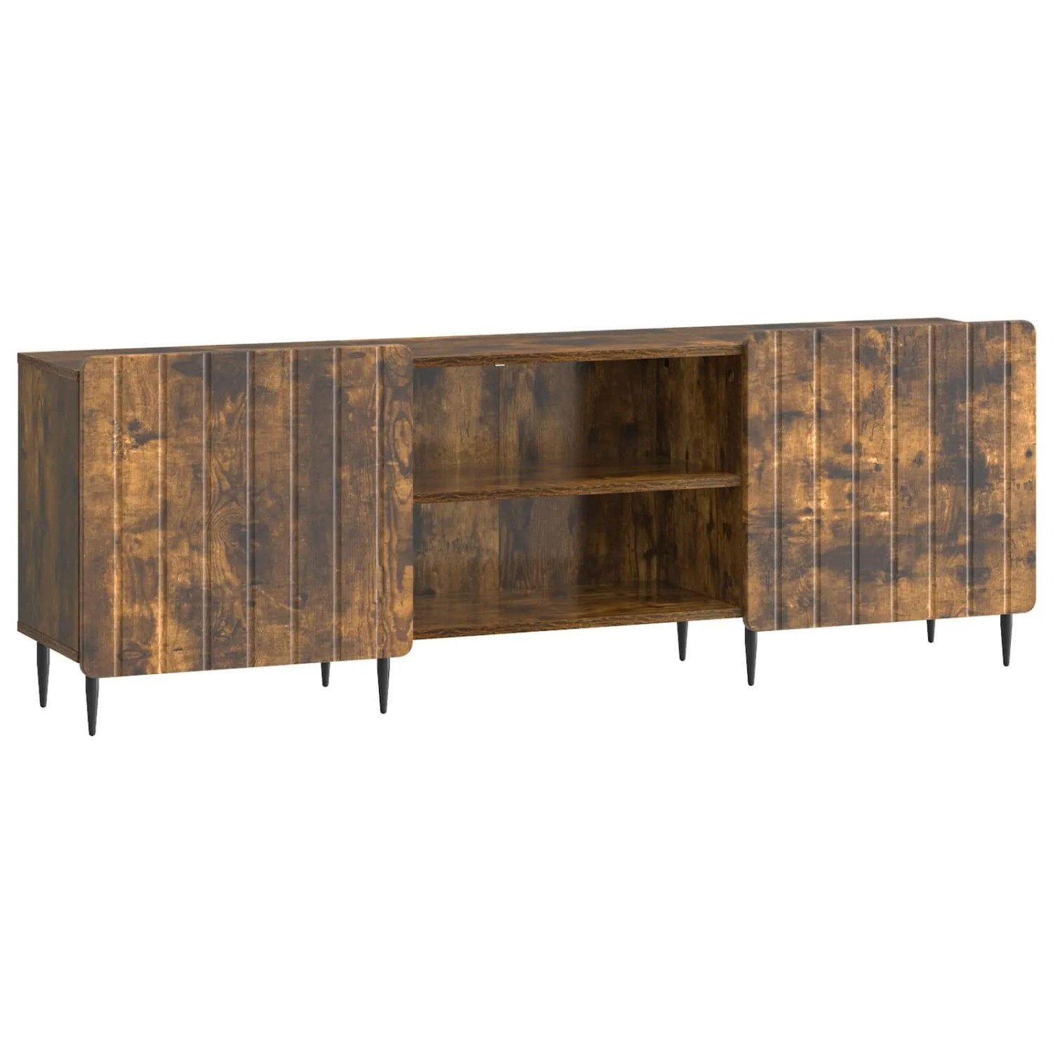 vidaXL TV-Schränk Geräucherte Eiche 150 x 31 x 52 cm Holzwerkstoff 894460