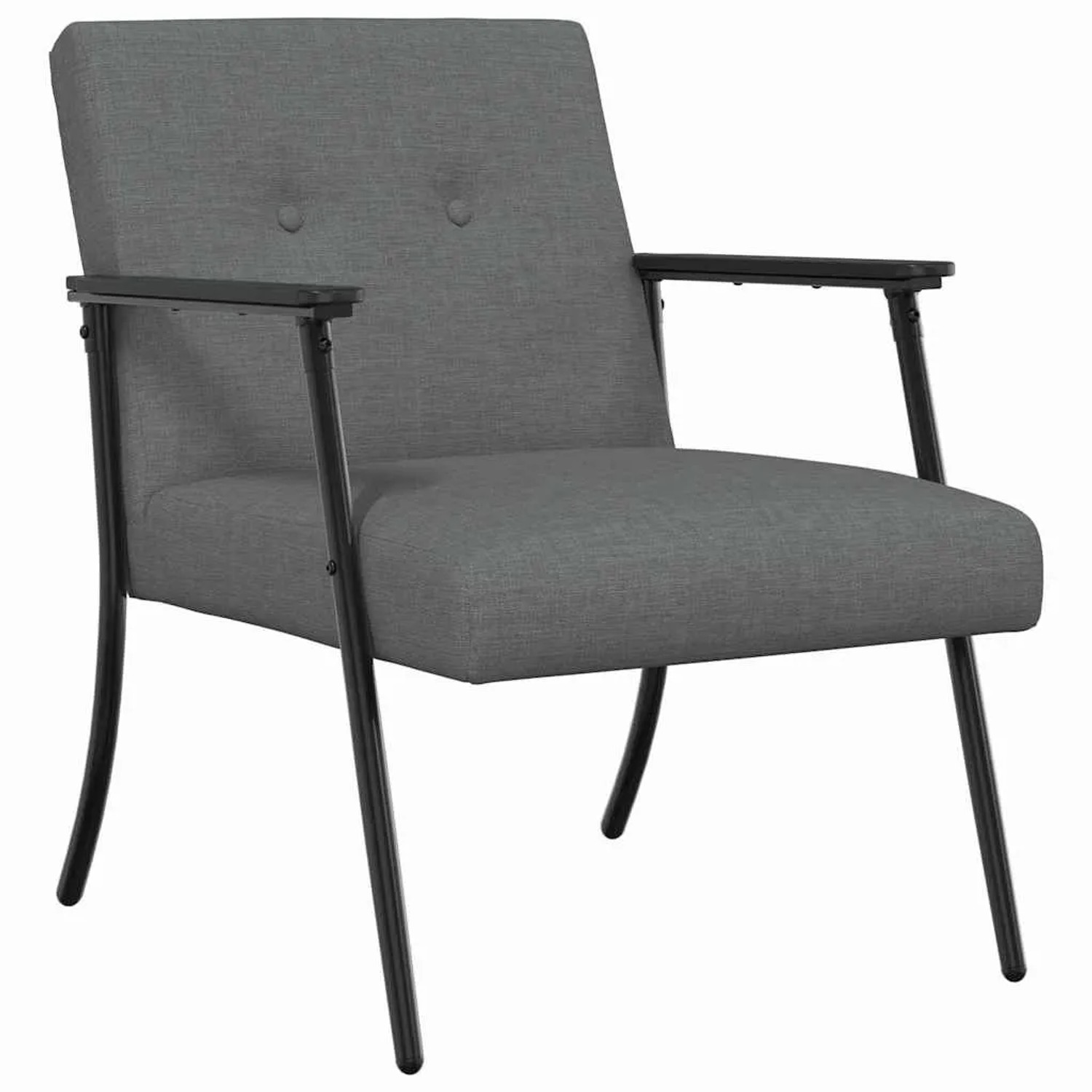 vidaXL Sessel Dunkelgrau 59 x 75 x 78 cm Stoff 42017691