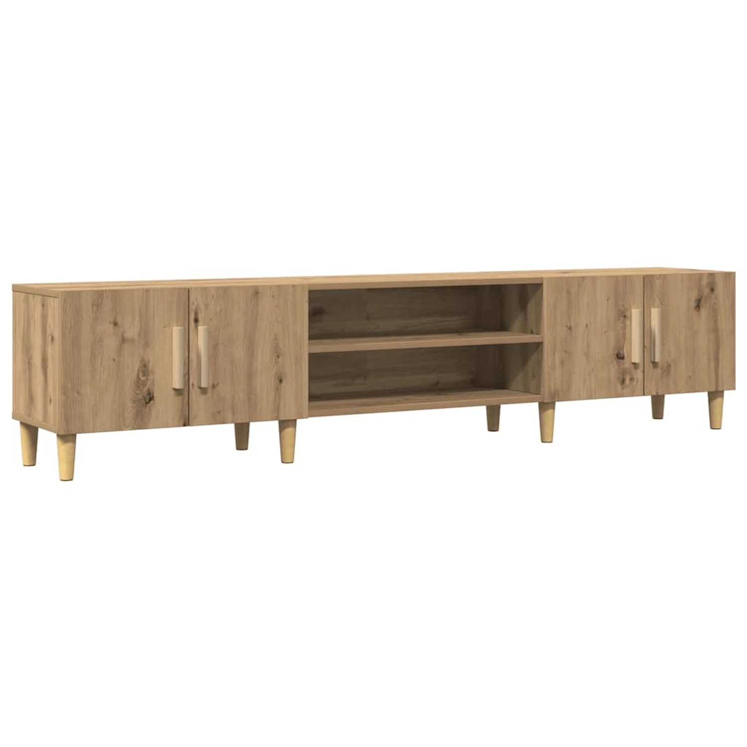 vidaXL TV-Schrank Artisan-Eiche 180x31,5x40 cm Holzwerkstoff 857142 günstig online kaufen