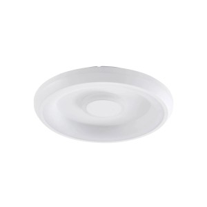Lindby LED Smart Home Deckenlampe Lynden 10013312 Dimmbar in Weiß 1-flammig Wohnzimmerleuchte