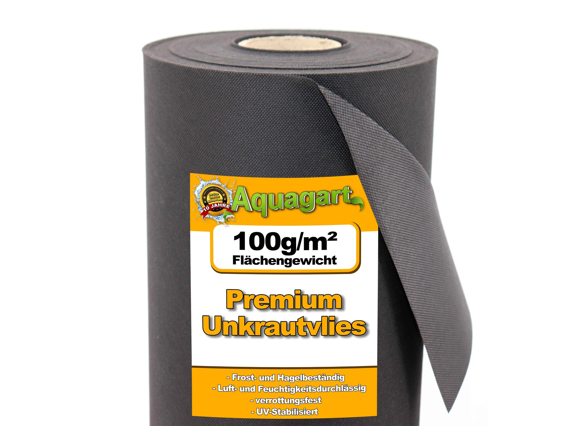 20m X 1m Unkrautvlies Gartenvlies Bodengewebe Unkrautfolie Mulchvlies 150g/m² - Foto 6