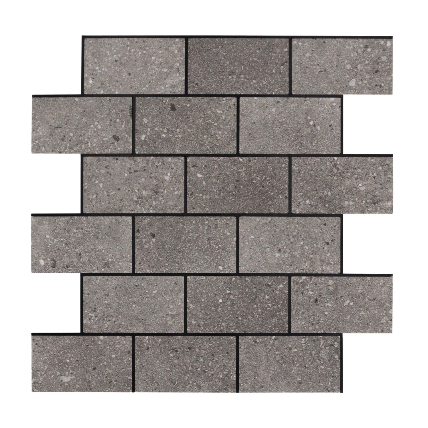 Dalsys Selbstklebende Fliesen 0,87m² 11 Stück Steinoptik Natur Grau günstig online kaufen