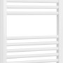 Weißer Badheizkörper Wuppertal MA 453W, 120x50 cm, ideal als Handtuchwärmer.