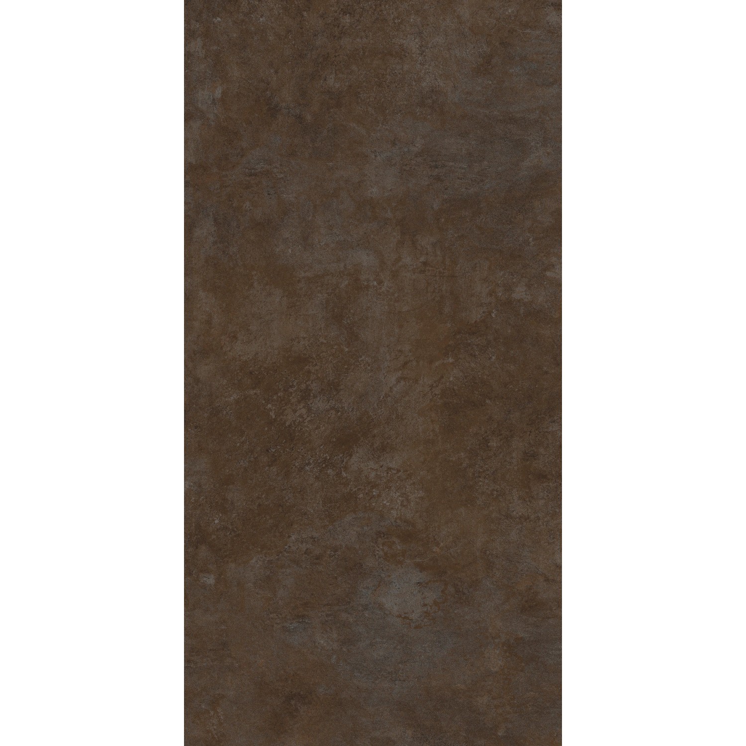 Bodenfliese Feinsteinzeug Kupfer, matt glasiert, 60x120 cm. Robuste Fliese für Innen- und Außenbereich.