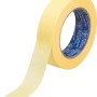 LUX-TOOLS Malerkrepp, beige, 30 mm breit, auf Rolle. Ideal für präzises Abkleben von Kanten im Innenbereich.