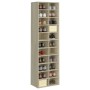 vidaXL Schuhschrank Sonoma-Eiche 54x34x183 cm Holzwerkstoff 800372_3