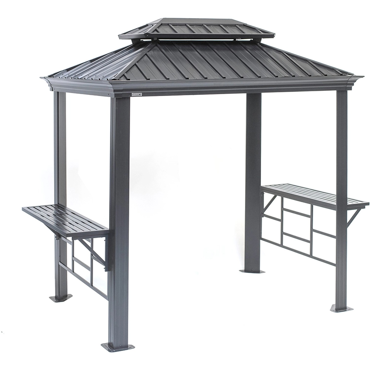 Sojag Grillpavillon Messina BBQ Aluminium 179 cm x 292 cm x 262 cm Anthrazit