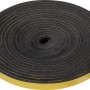 Glaskeramikkochfeld-Klebeband, 270 cm, Rolle, schwarzes Dichtband mit Klebefläche.