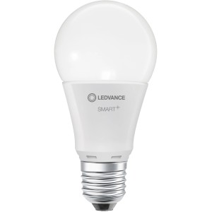 Ledvance Smart+ Leuchtmittel Wifi Classic E27, 9,5W, Weiß. Smarte LED Lampe mit E27 Sockel.
