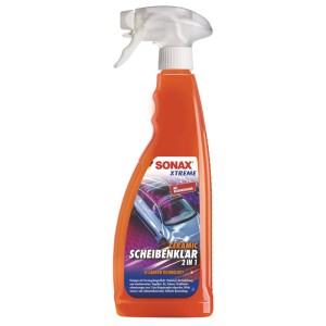 Sonax Scheibenklar Ceramic 2in1 Xtreme 750ml Flasche für streifenfreie Autopflege & Versiegelung.