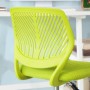 Grüner SoBuy Kinder Drehstuhl mit ergonomischer Netzrückenlehne und Sitzfläche mit Netzbezug, höhenverstellbar.